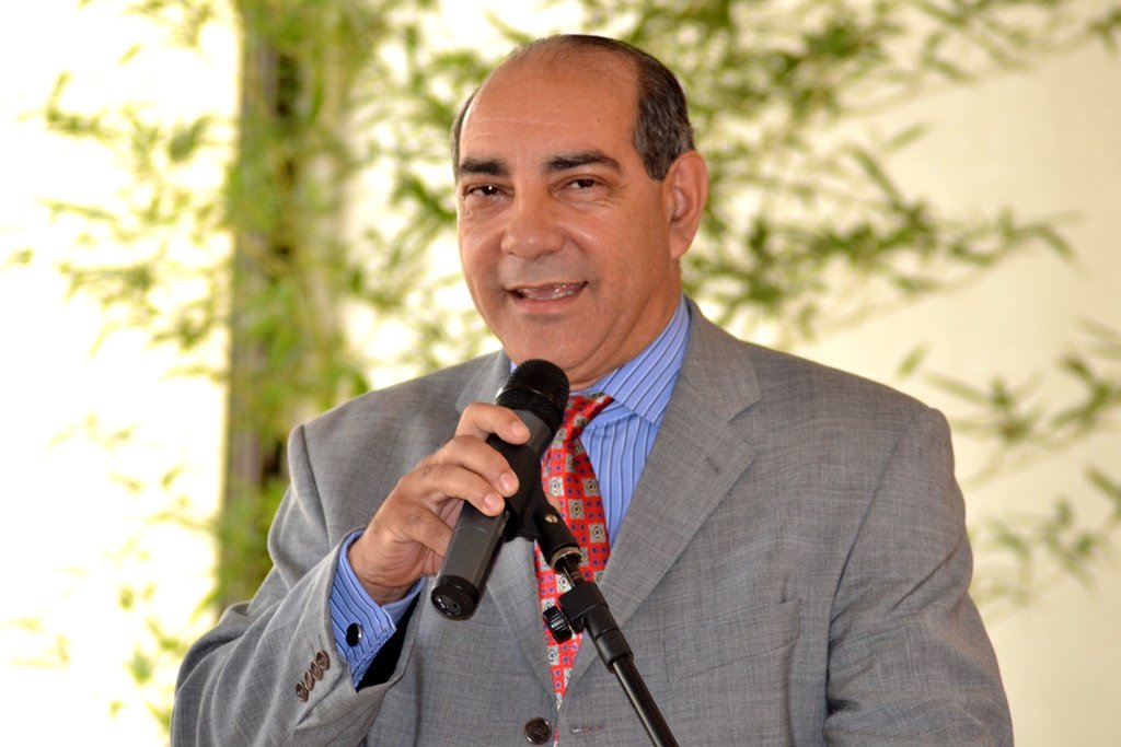 Dilone Ovalles, Gobernador Provincial de Espaillat Ofrece palabras a los presentes